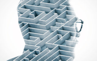 Verband Alzheimer en doolhoven